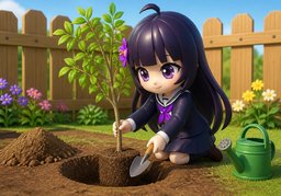 그루のイラスト
