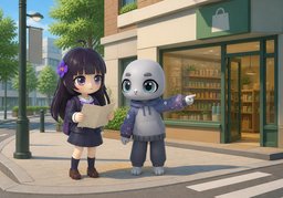 magasinのイラスト