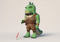 瞎のイラスト