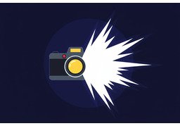 闪光のイラスト