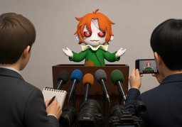 언론のイラスト