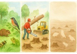 灭绝のイラスト