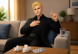 antihistamínicoのイラスト