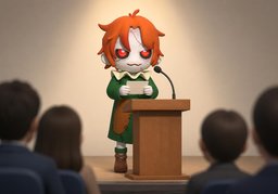 소감のイラスト