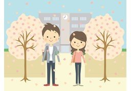 校区のイラスト