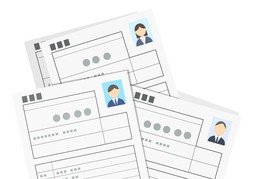 应聘のイラスト