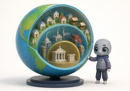 国情のイラスト