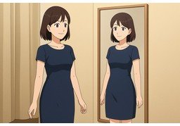 贴合のイラスト