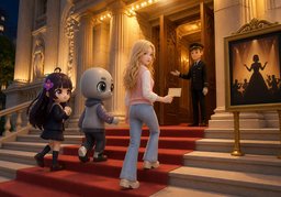 오페라のイラスト