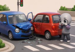 Illustration for 事故 (accident)