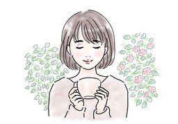 低调のイラスト