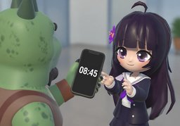 확인하다のイラスト