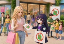 consumismoのイラスト