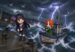 자연현상のイラスト
