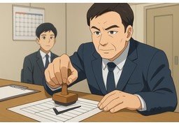 经理のイラスト