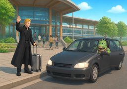 Taxiのイラスト