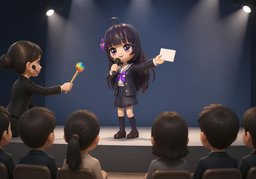 主持のイラスト