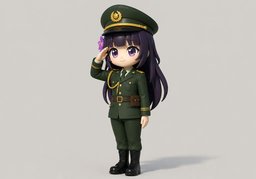 军人のイラスト
