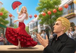 flamencoのイラスト