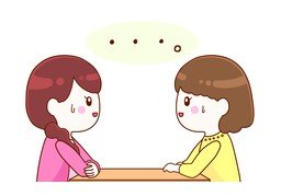 침묵のイラスト