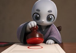 裁定のイラスト