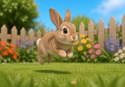 hüpfenのイラスト