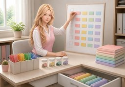 organiséのイラスト