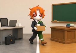 转行のイラスト