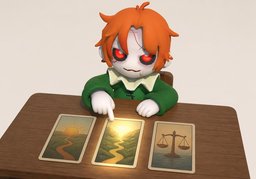 占卜のイラスト
