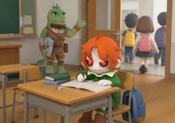 교실のイラスト