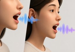 跟读のイラスト