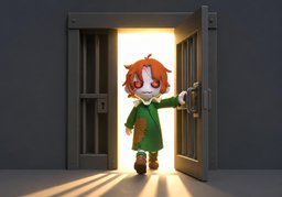 탈출のイラスト