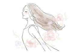 Illustration for 女人 (woman)