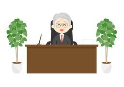 会长のイラスト