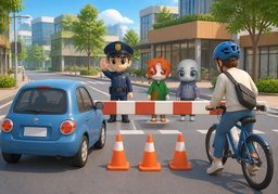 gesperrtのイラスト