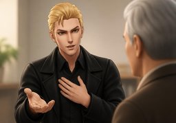 여쭙다のイラスト