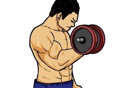 强のイラスト