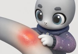 Illustration for 发炎 (get inflamed)