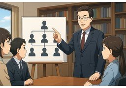부장のイラスト