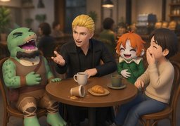 웃겨のイラスト