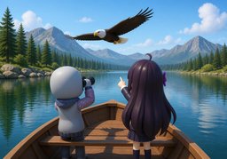 aigleのイラスト