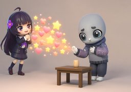 过奖のイラスト