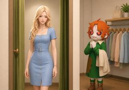 몸매のイラスト