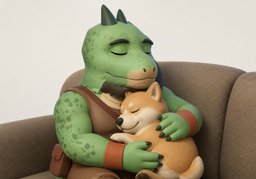 心安のイラスト