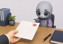开票のイラスト