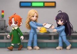 轮班のイラスト