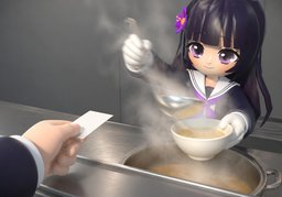 现煮のイラスト