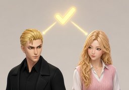 동감のイラスト