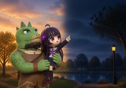 oscurecerのイラスト