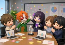 성과のイラスト